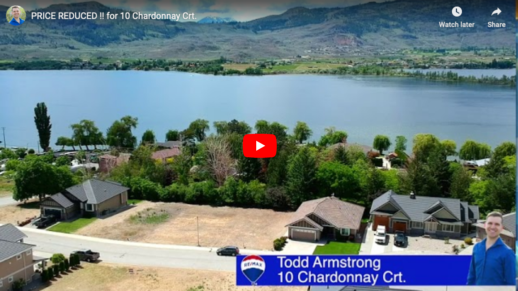 PRICE REDUCED !! for 10 Chardonnay Crt. in Osoyoos