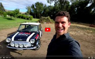 The REMAX Mini Cooper is Decalled! REMAX Realty Solutions – Osoyoos