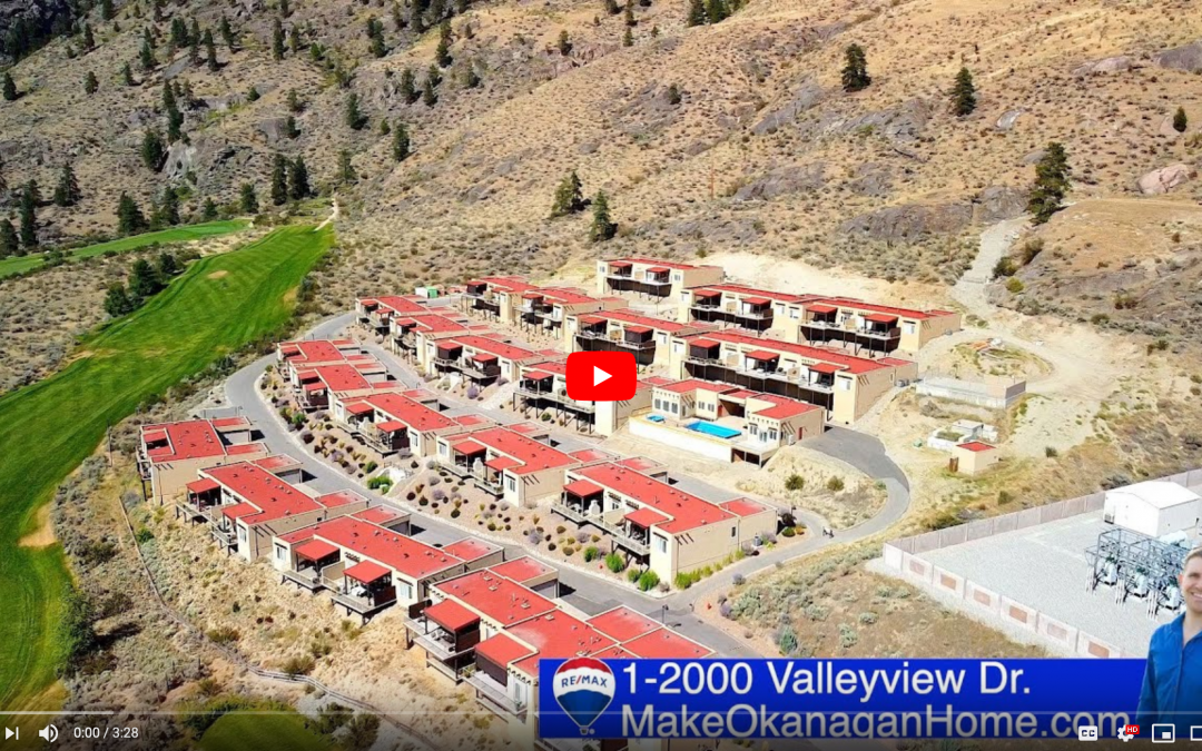 SOLD 1-2000 Valleyview Dr. AMAZING View of Lake, Vineyards, Mountains and Okanagan Valley!