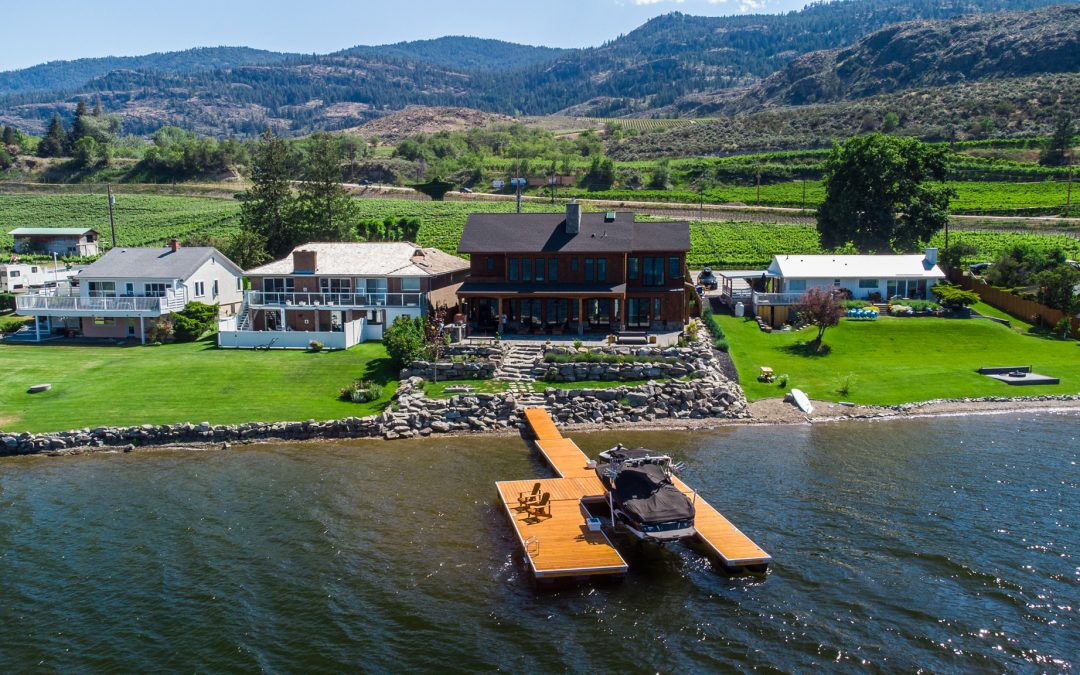 STUNNING WATERFRONT HOUSE FOR SALE 18407 87th Ave Osoyoos