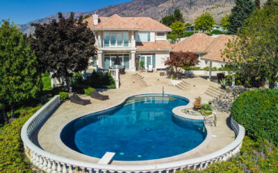 3715 30th Ave – LUXURY HOME with pool, putting range, tennis court for sale in Osoyoos!