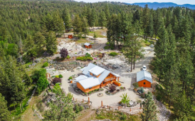 118 MAGUIRE RD 11 Acre, Log Cabin home for sale in Osoyoos